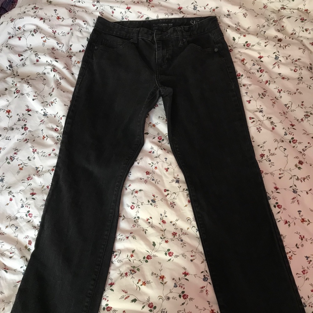 Women’s Calvin Klein black denim jeans